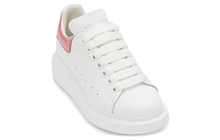 (WMNS) Alexander McQueen Oversized Sneaker 'White Bloom' 553770WHXMY9137 #