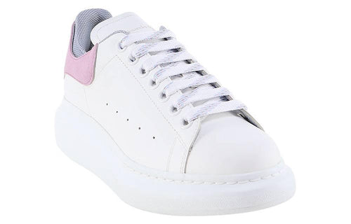 (WMNS) Alexander McQueen Oversized Low-Top Sneakers 'White Pink Purple' 697103WIBNH9859 #