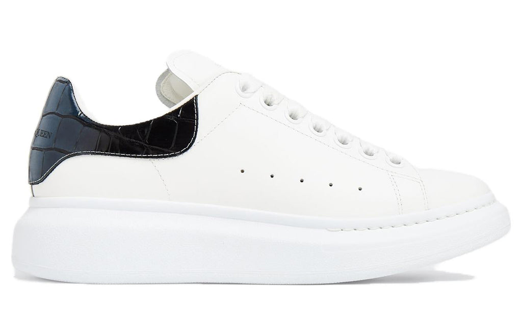 (WMNS) Alexander McQueen Oversized Sneakers 'White Snake Black' 718233WIDJA8851 #