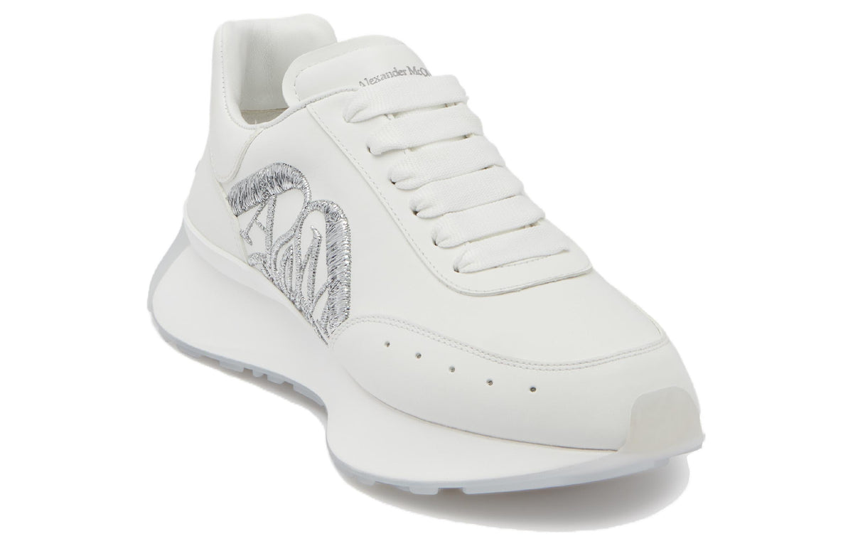 (WMNS) Alexander McQueen Sprint Runner 'White Silver' 781502WIDNH9071 #