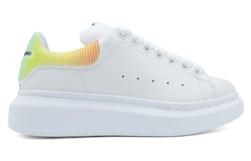(WMNS) Alexander McQueen Larry Oversized Low-Top Sneakers 'White Multi' 708070WICG4903 #