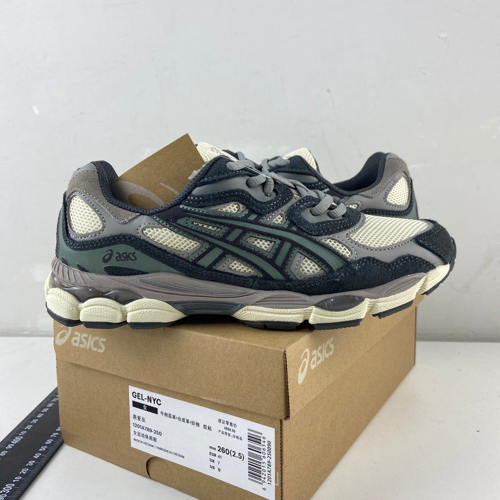 ASICS Gel-NYC Oatmeal Obsidian Grey