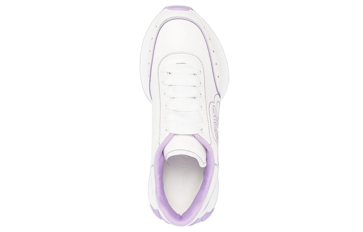 (WMNS) Alexander McQueen Sprint Runner 'White Lilac' 687995WIC9K8888 #