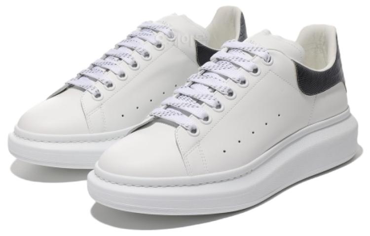 Alexander McQueen Oversized Sneakers 'White Black' 625162WICGA9154 #