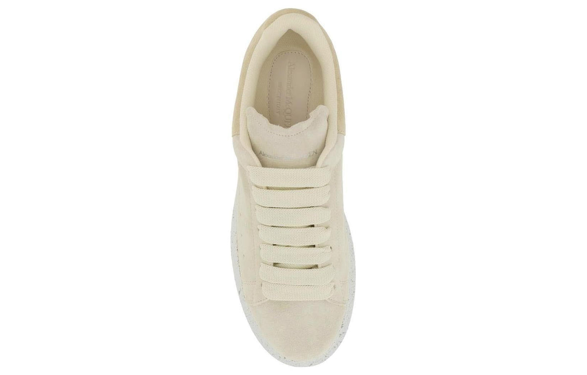 (WMNS) Alexander McQueen Larry Oversized Low-Top Sneakers 'Yellow White' 708067WIA5D7991 #