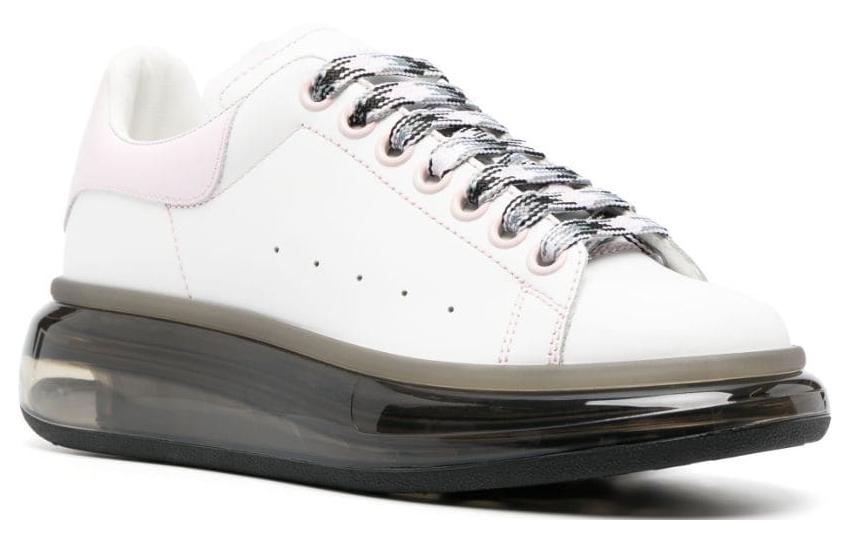 (WMNS) Alexander McQueen Larry Oversized Sneaker 'Clear Sole White Black' 718255WIE818845 #