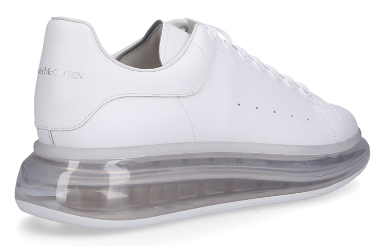 Alexander McQueen Oversized Sneaker 'White Clear Sole' 604232WHX989000 #