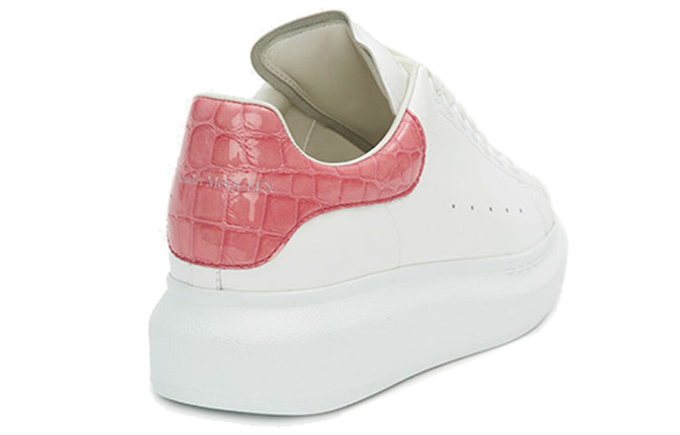 (WMNS) Alexander McQueen Oversized Sneaker 'White Bloom' 553770WHXMY9137 #