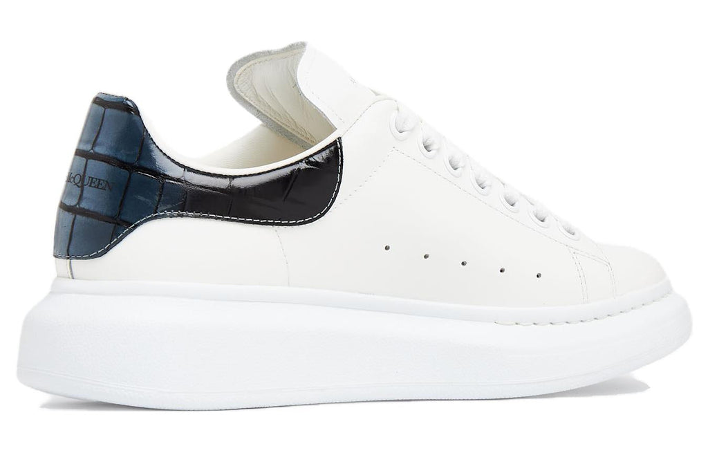 (WMNS) Alexander McQueen Oversized Sneakers 'White Snake Black' 718233WIDJA8851 #