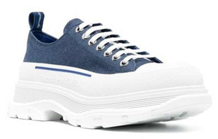 Alexander McQueen Treadslick Sneakers 'Indigo Blue' 604257W4PD14177 #.