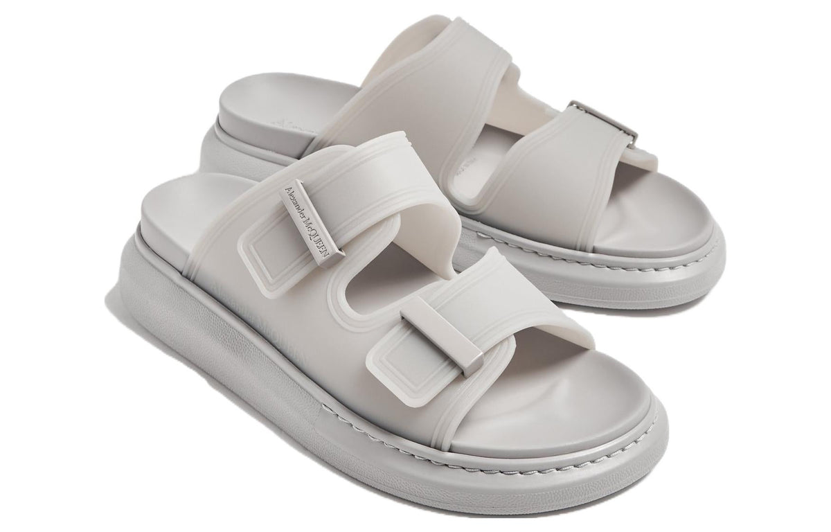 Alexander McQueen Hybrid Sandals 'Ash Grey' 663563W4TM61612 #