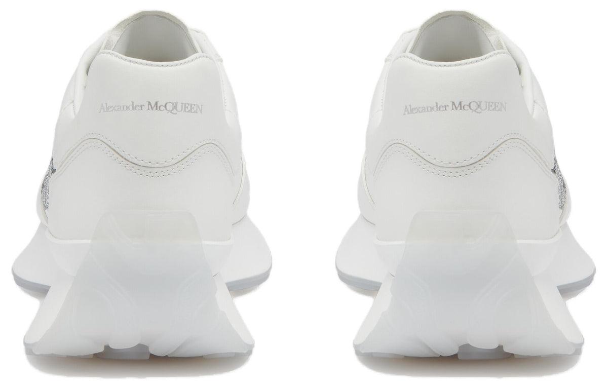 (WMNS) Alexander McQueen Sprint Runner 'White Silver' 781502WIDNH9071 #