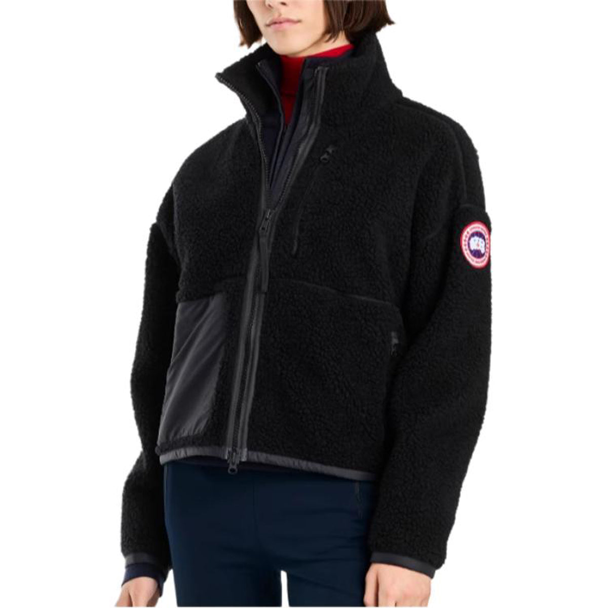 Canada Goose Simcoe Women's Fleece Jacket – Black