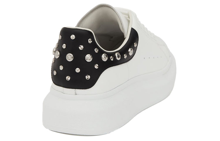 Alexander McQueen Oversized Studded Leather Sneakers 'White' 485246WHGP59061 #