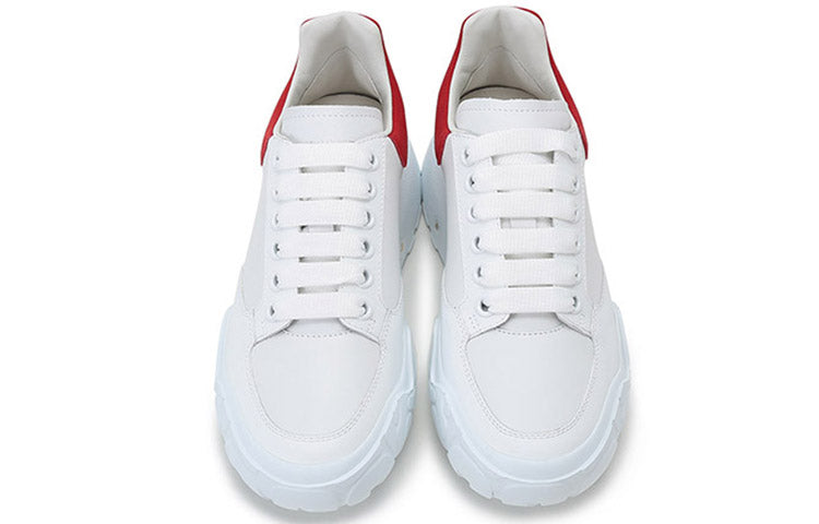(WMNS) Alexander McQueen Court Trainer 'White Red' 633915WHZ969676 #