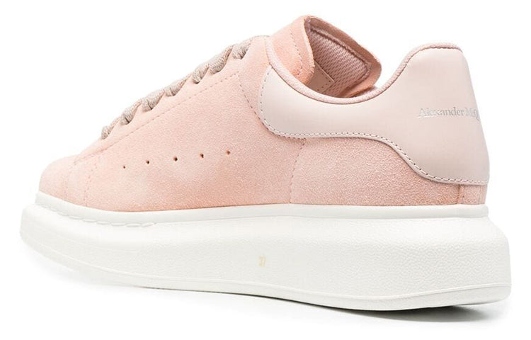 (WMNS) Alexander McQueen Suede Oversized Sneaker 'Pink' 650792WIA516837 #