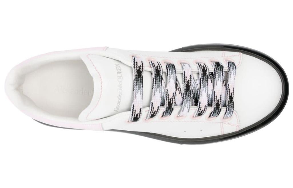 (WMNS) Alexander McQueen Larry Oversized Sneaker 'Clear Sole White Black' 718255WIE818845 #