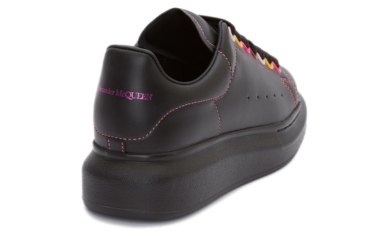 (WMNS) Alexander McQueen Oversized Sneaker 'Black Rainbow' 553770WHZ4S1312 #