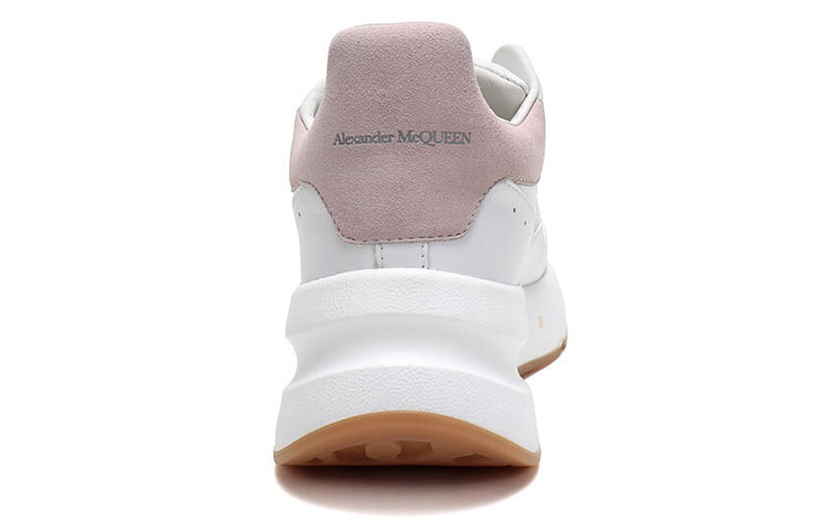 (WMNS) Alexander McQueen Oversized Runner Sneakers 'White Pink' 586409WHRUB9182 #