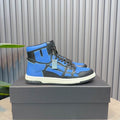 Amiri Skel-Top High Sneaker — Blue / Black