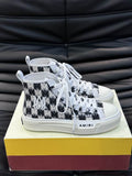 Amiri Court High-Top Sneaker – Black Canvas MA Monogram