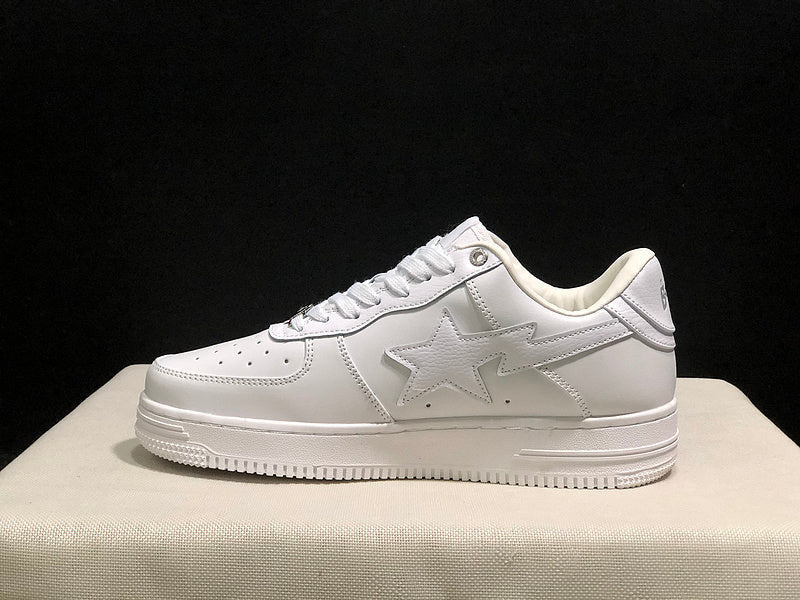 BAPE STA Sneakers | Triple White | EU Sizes 36–45