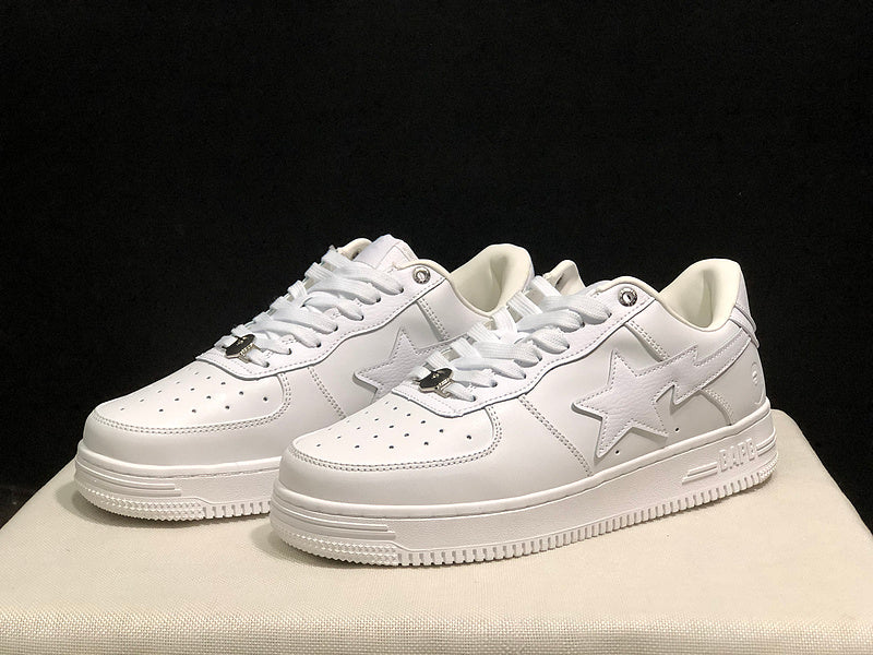 BAPE STA Sneakers | Triple White | EU Sizes 36–45