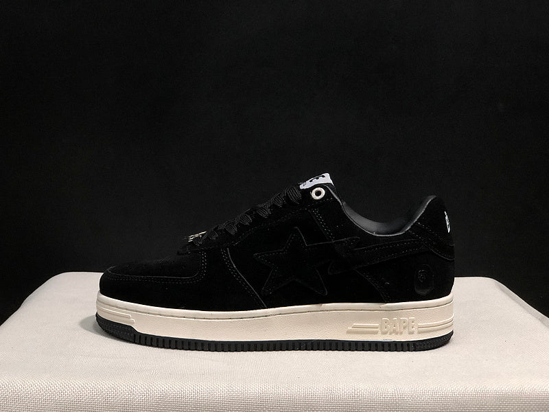 BAPE STA Sneakers | Triple Black Suede | EU Sizes 36–45