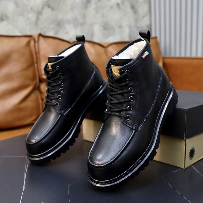 UGG Lowmel Lace-Up Boot — Black
