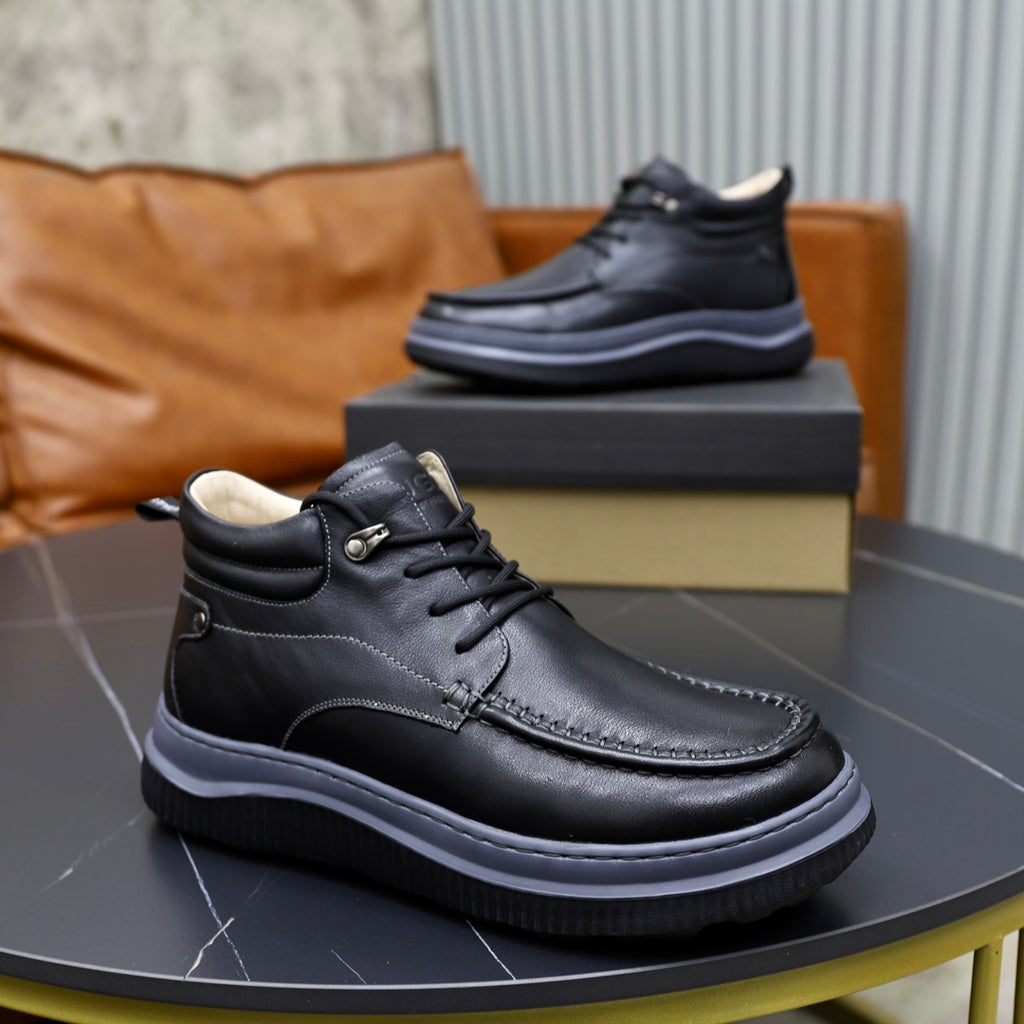 UGG Freestyle Moc-Toe Ankle Boot — Black
