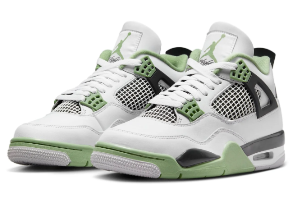 Women's Air Jordan 4 Retro 'Seafoam' – White / Seafoam (AQ9129-103)
