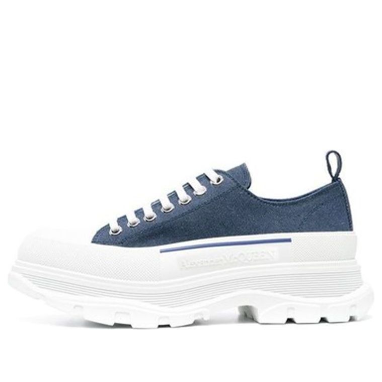 Alexander McQueen Treadslick Sneakers 'Indigo Blue' 604257W4PD14177 #.