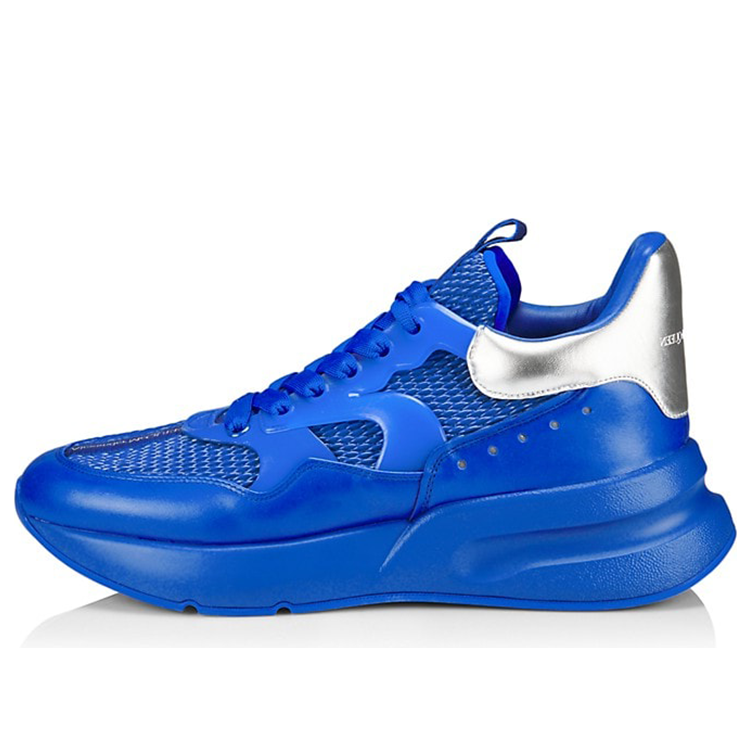 Alexander McQueen Oversized Runner 'Ultramarine Silver' 604281WHRHJ4436 #