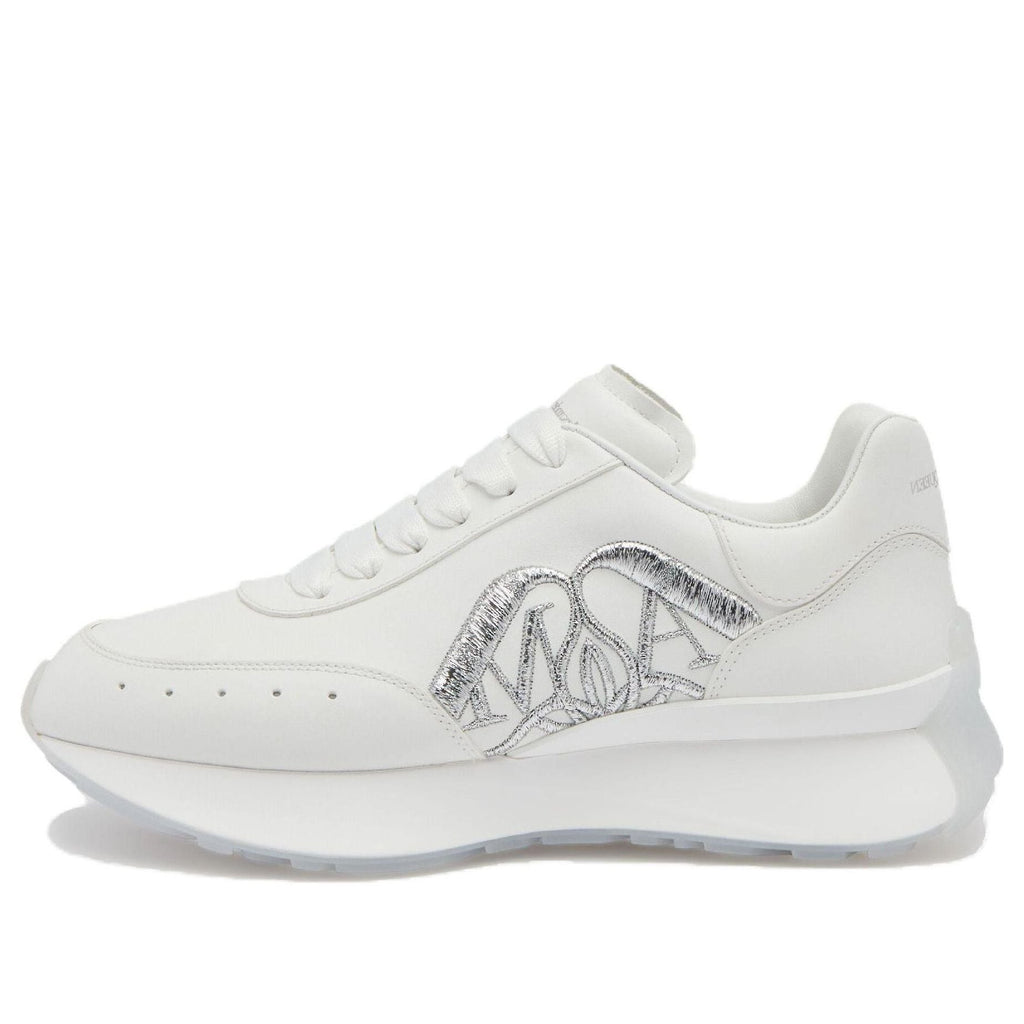(WMNS) Alexander McQueen Sprint Runner 'White Silver' 781502WIDNH9071 #