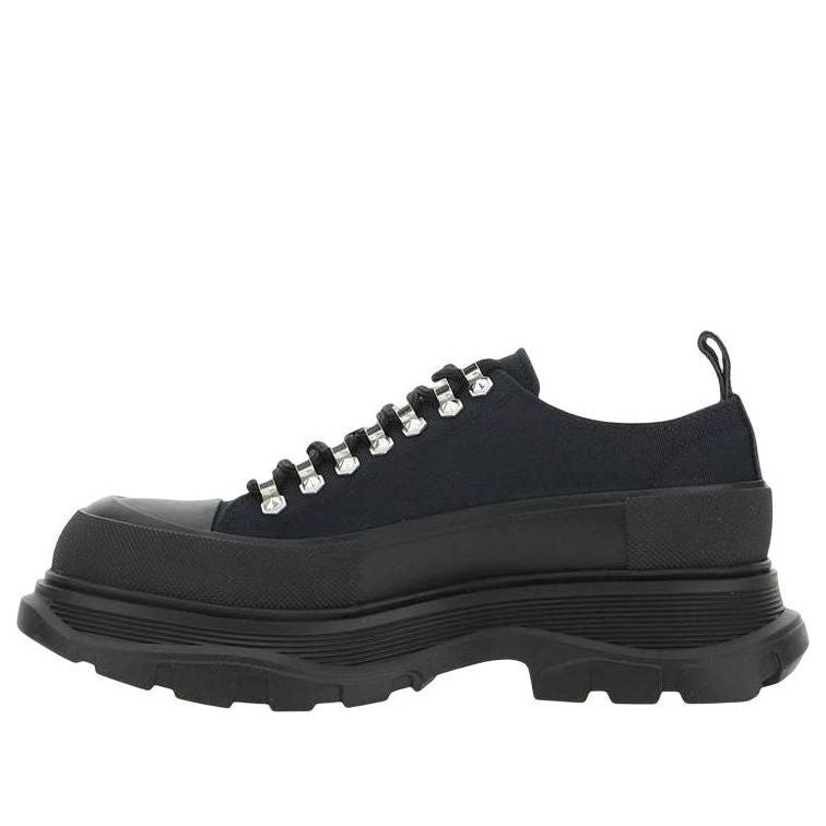 Alexander McQueen Tread Slick Sneakers 'Black' 735817W4MV11081 #