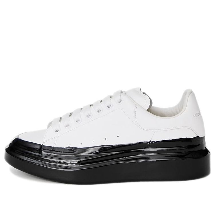 Alexander McQueen Oversized Sneakers 'White Black Sole' 645864WHZ4M9061 #