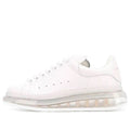 (WMNS) Alexander McQueen Oversized Sneaker 'White Clear Sole' 611698WHX989000 #