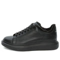 Alexander McQueen Oversized Sneaker 'Black Wool' 604228WHVJX1000 #