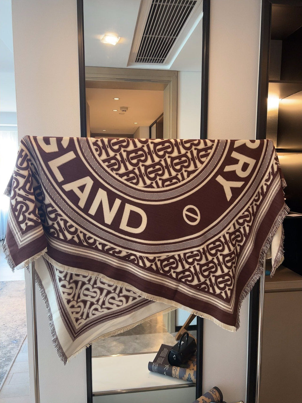 Burberry Graphic Square Scarf