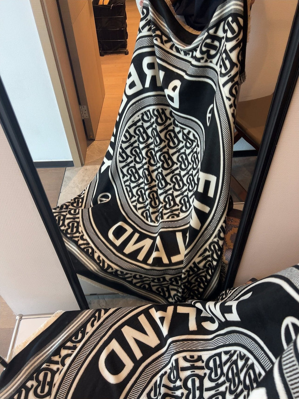 Burberry Graphic Square Scarf